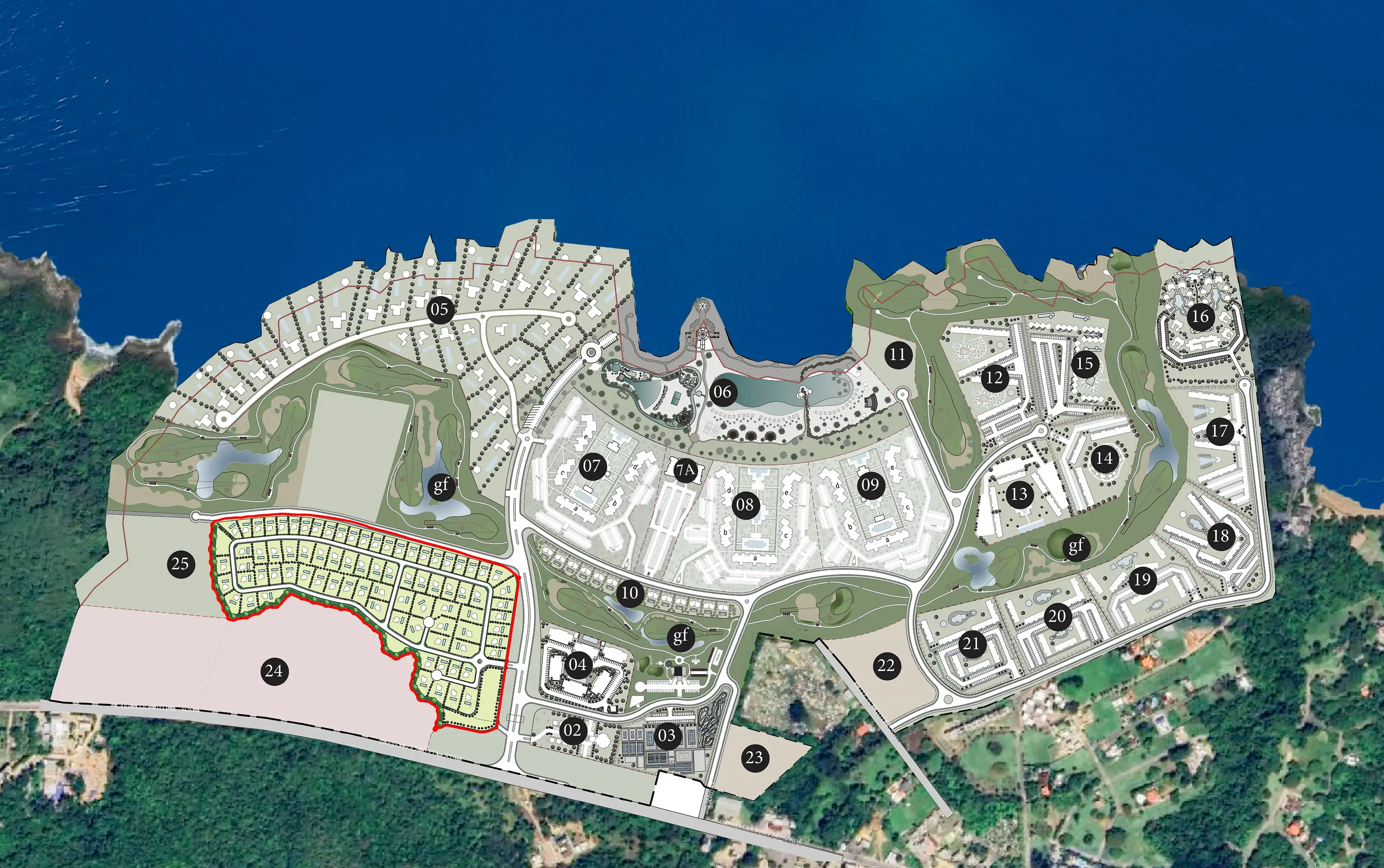 Master plan general del proyecto Miramar
